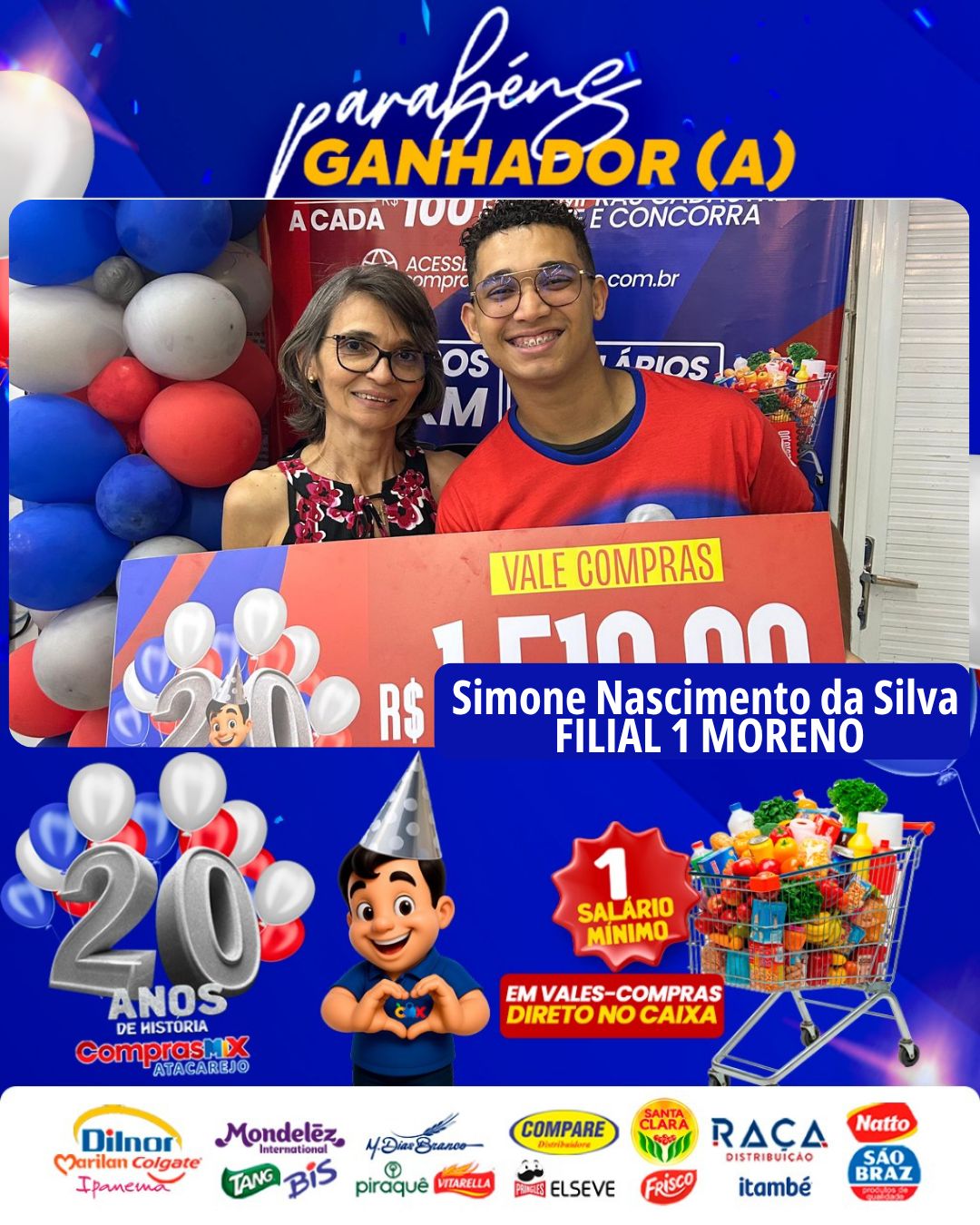 Ganhador Vale Compras