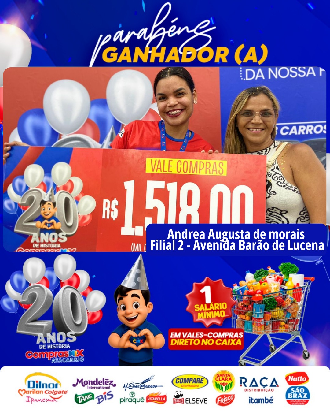 Ganhador Vale Compras
