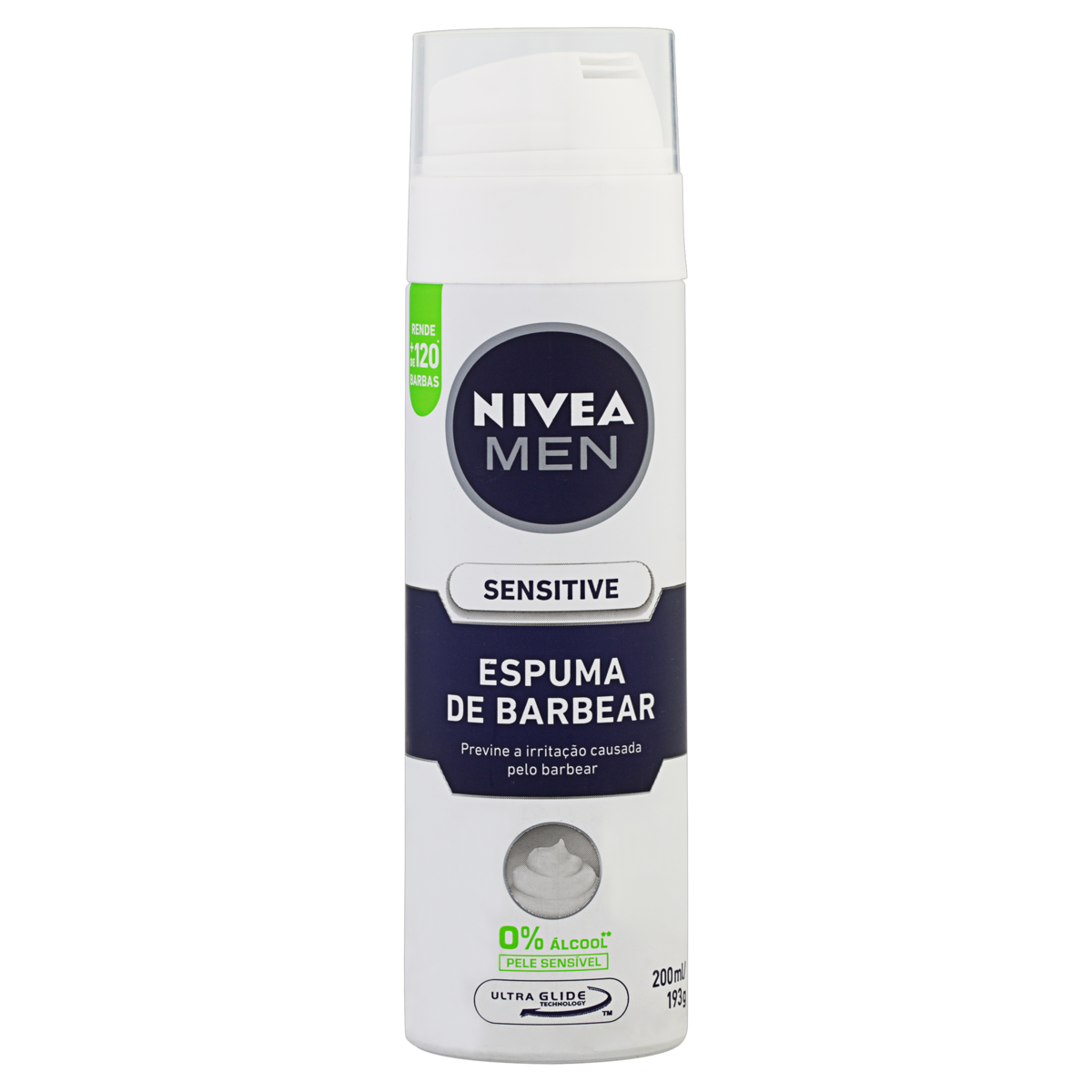 Espuma Barbear Nivea 193g