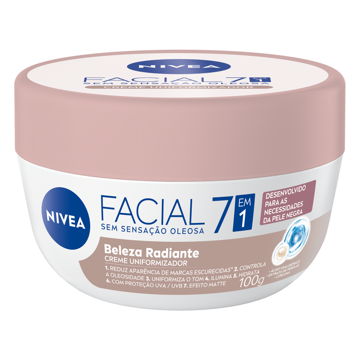 Creme Facial Nivea Pt 100g