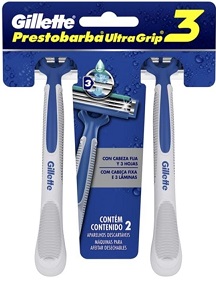 Barbeador Prestobarba 3 Gillette Un