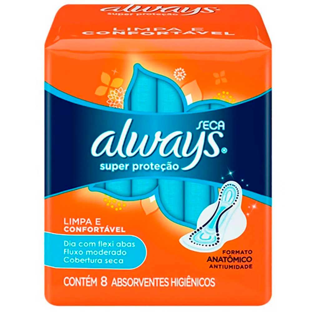 Absorvente Always 8un