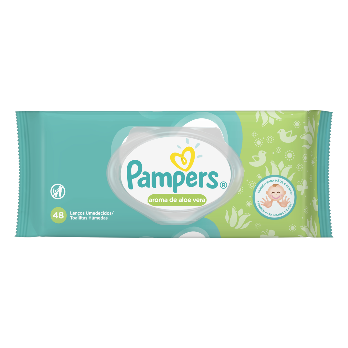 Lencos Umedecidos Pampers C/48