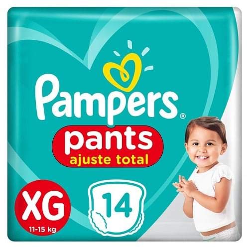 Fraldas Pampers Pants Ptao Xg 14un