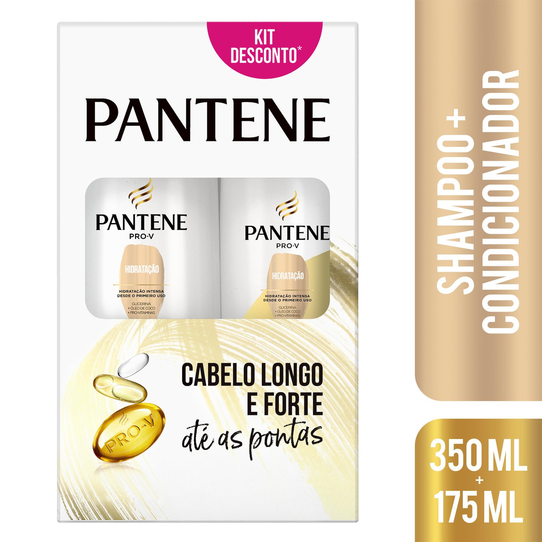 Kit Shampoo 350ml+cond 175ml Pantene