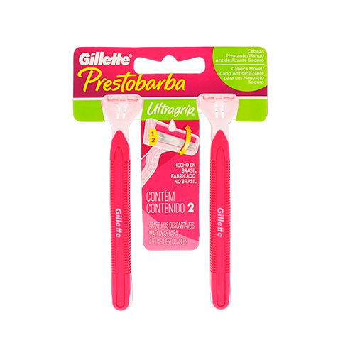 Aparelho Barbeador Prestobarba Gillete C/2un