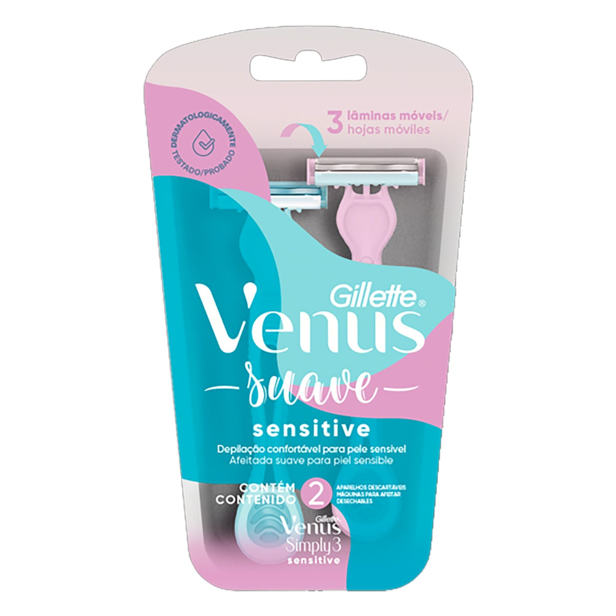 Aparelho Barbear Venus Gillette C/2 Un