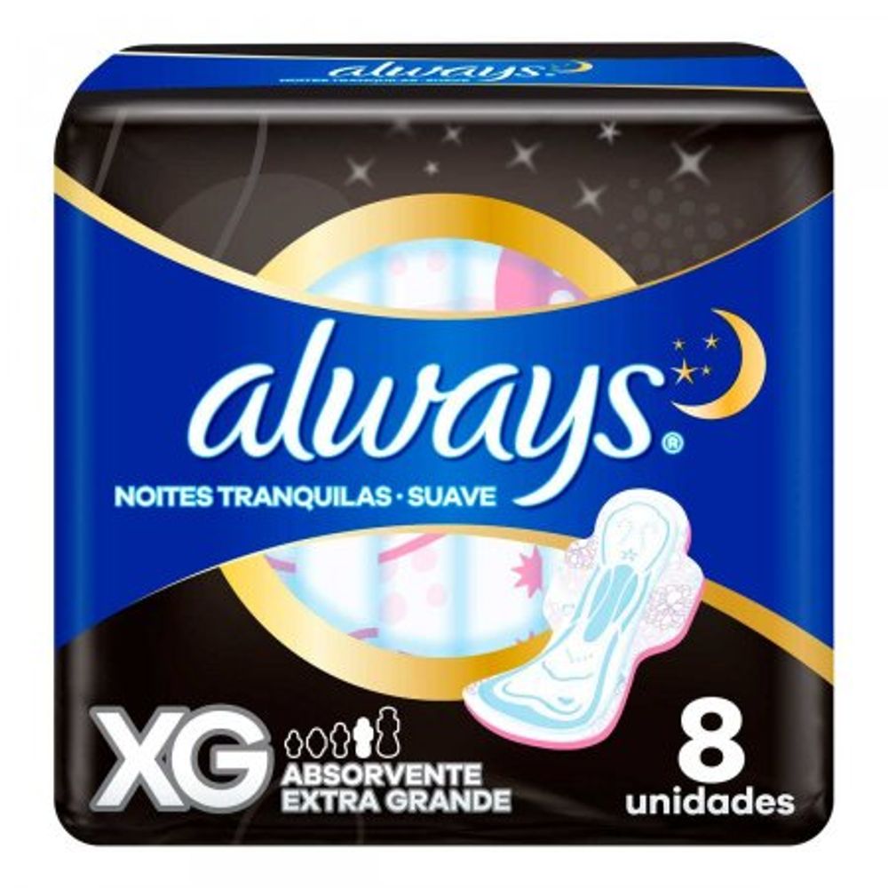 Absorvente Always C/8un