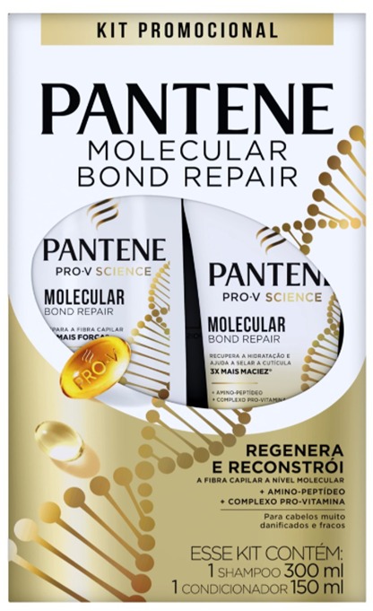 Kit Shampoo 400ml+cond 175ml Pantene