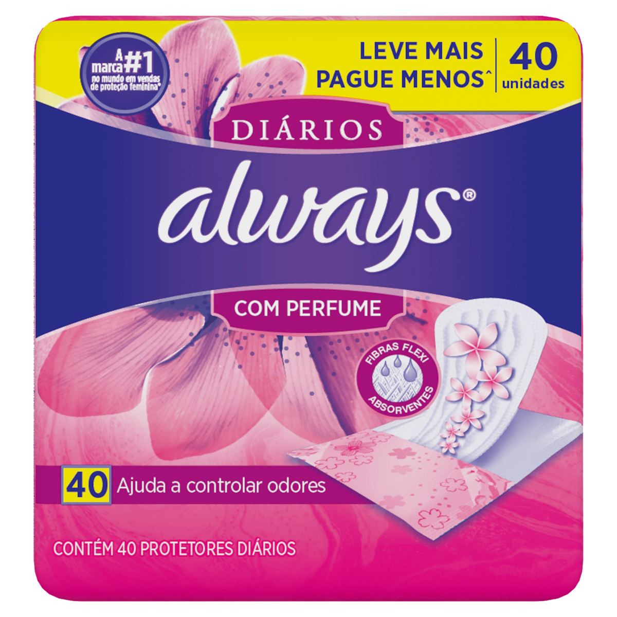 Protetor Diario Always C/40un