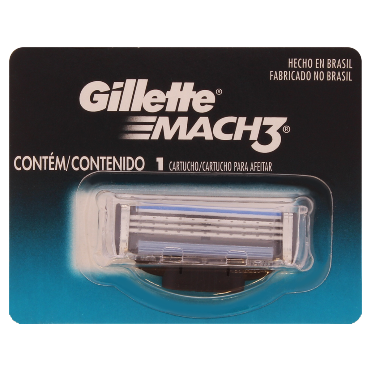 Carga  Mach3  Gillette Cartucho Un