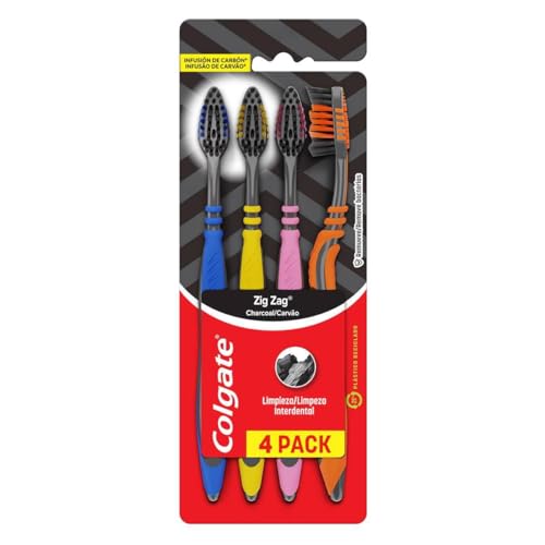 Escova Dental Zig Zag C/4 Colgate