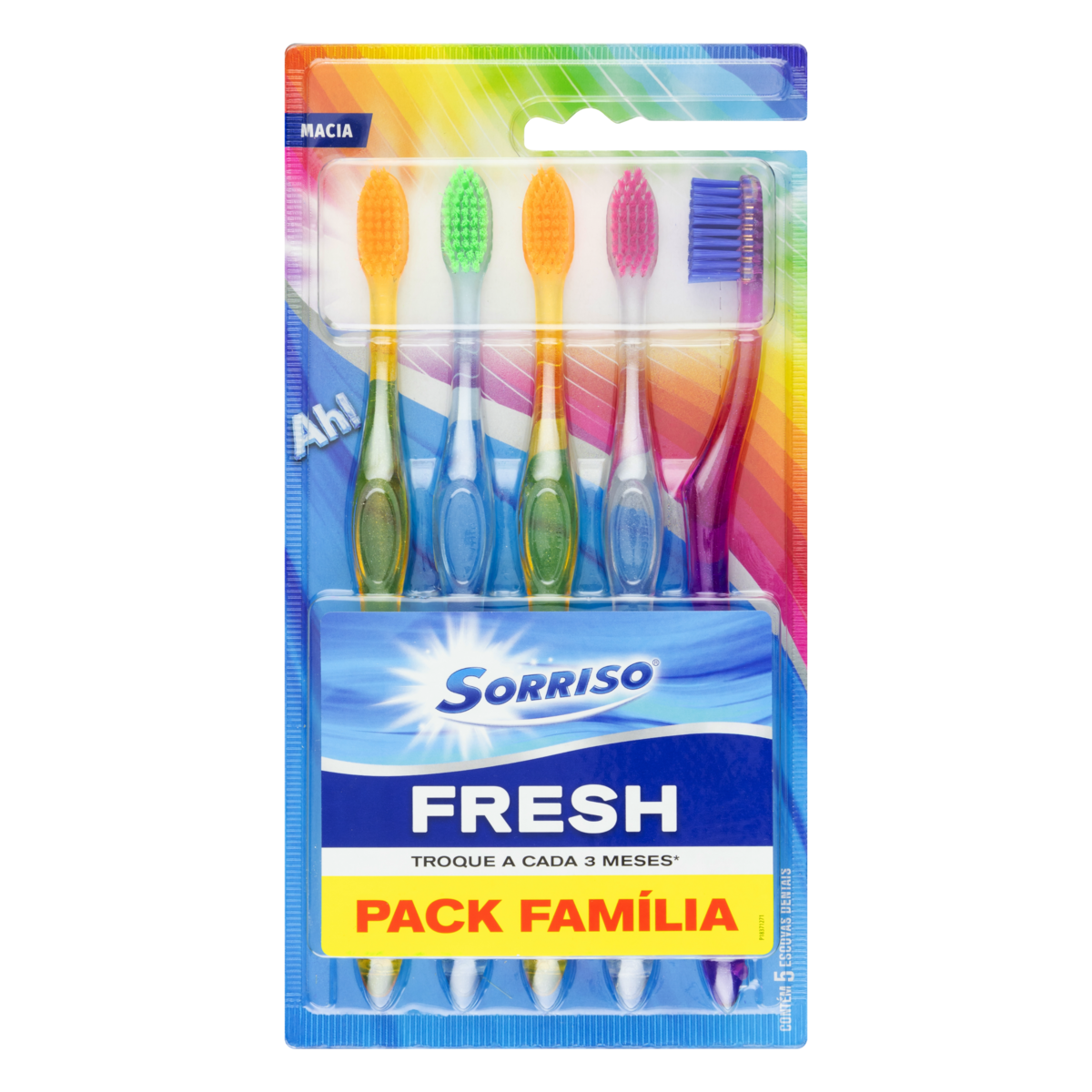 Escova Dental Sorriso C/5
