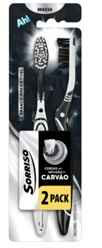 Escova Dental Sorriso C/2