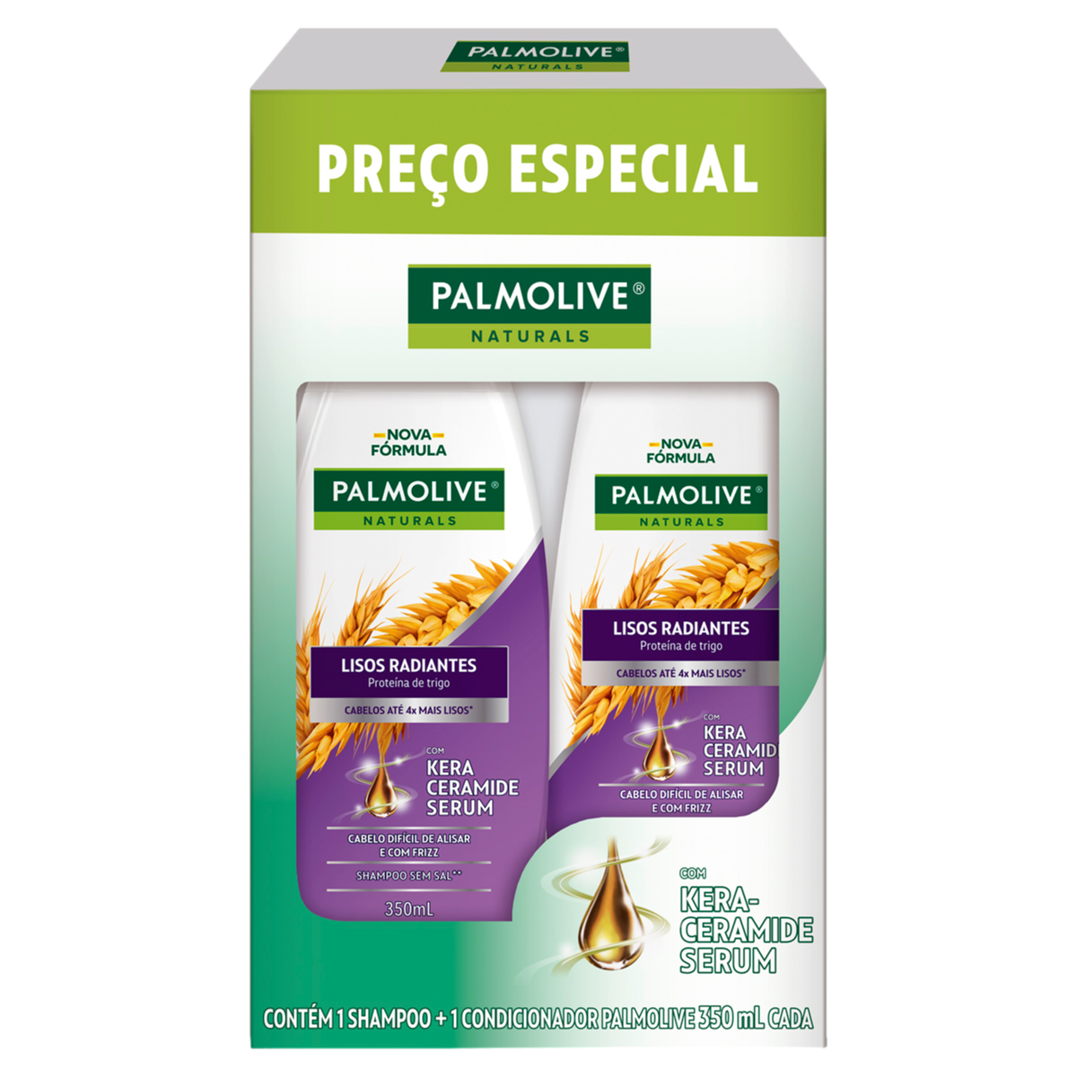 Kit Shampoo 350ml+cond Palmolive 350ml