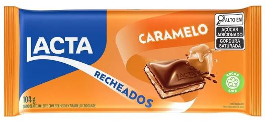 Barra Chocolate Lacta 104g