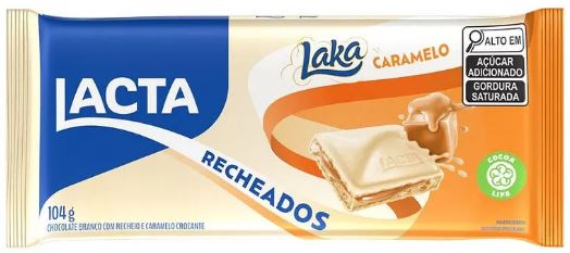 Barra Chocolate Lacta 104g