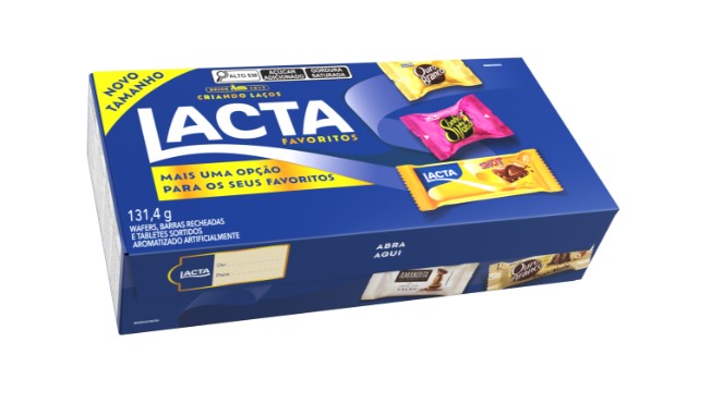 Bombom Lacta Cx 131,45g