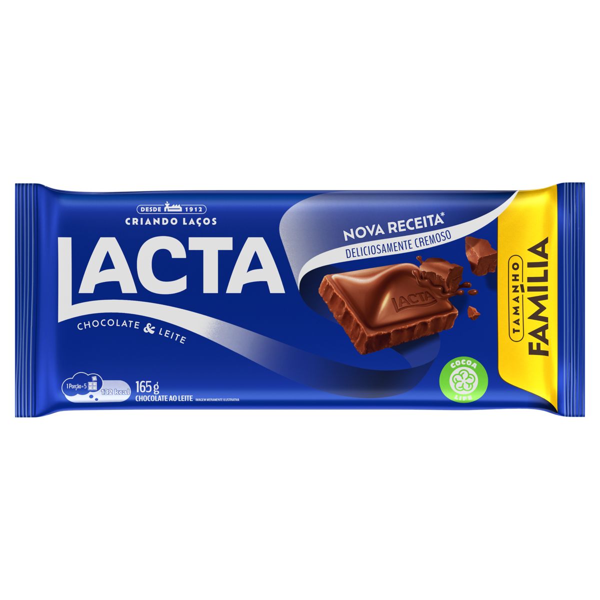 Barra Lacta Ao Leite 145g