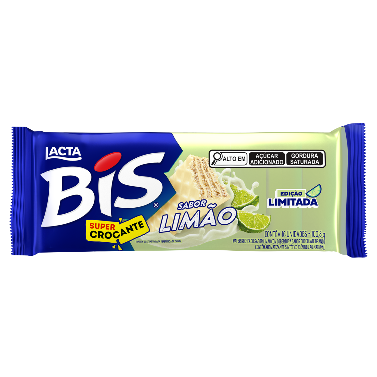 Bis Wafer Lacta 100,8g