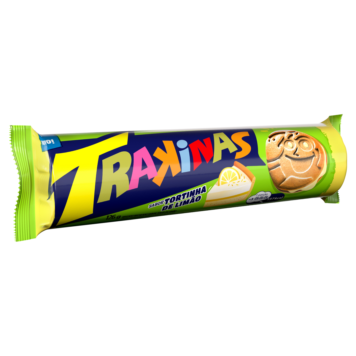 Biscoito Recheado Trakinas 126g