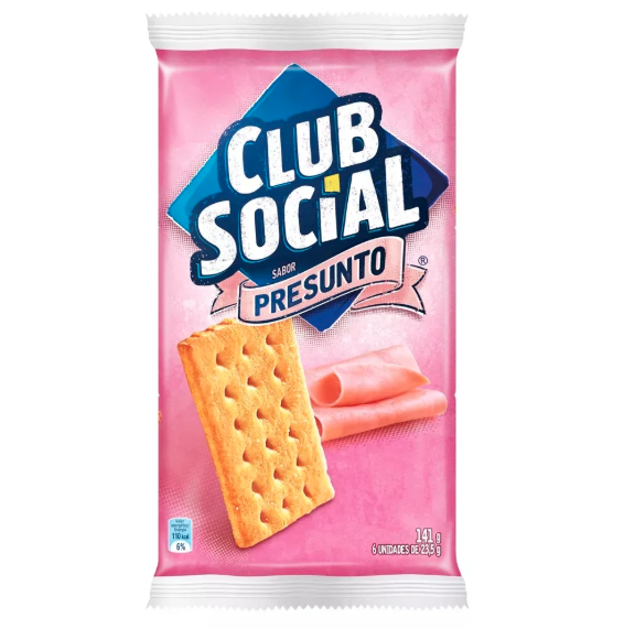 Biscoito Club Social 141g