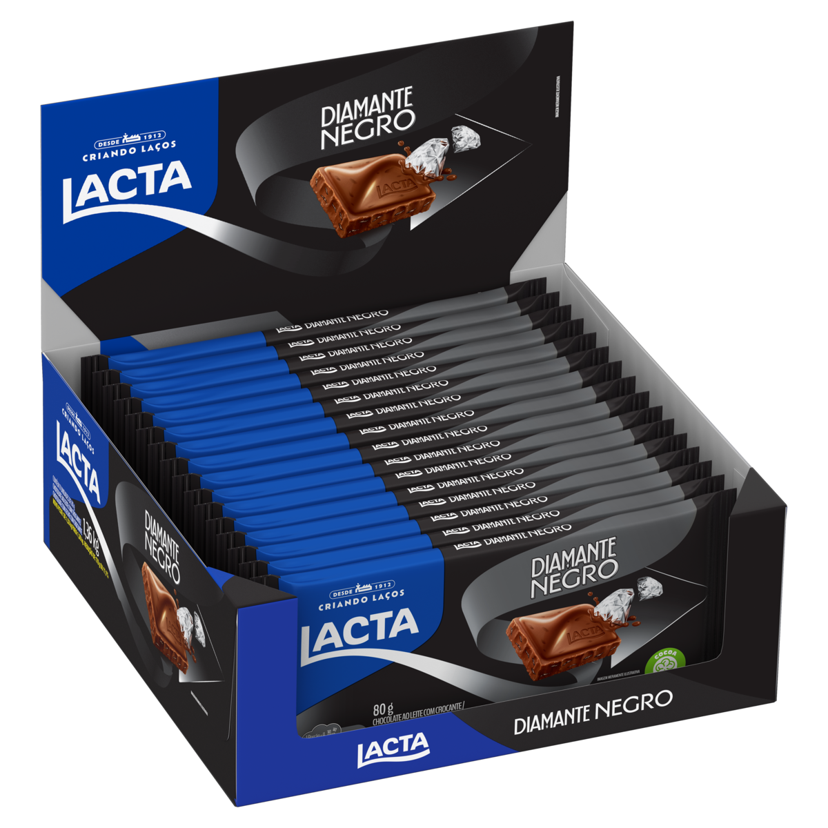 Barra Chocolate Lacta 80g
