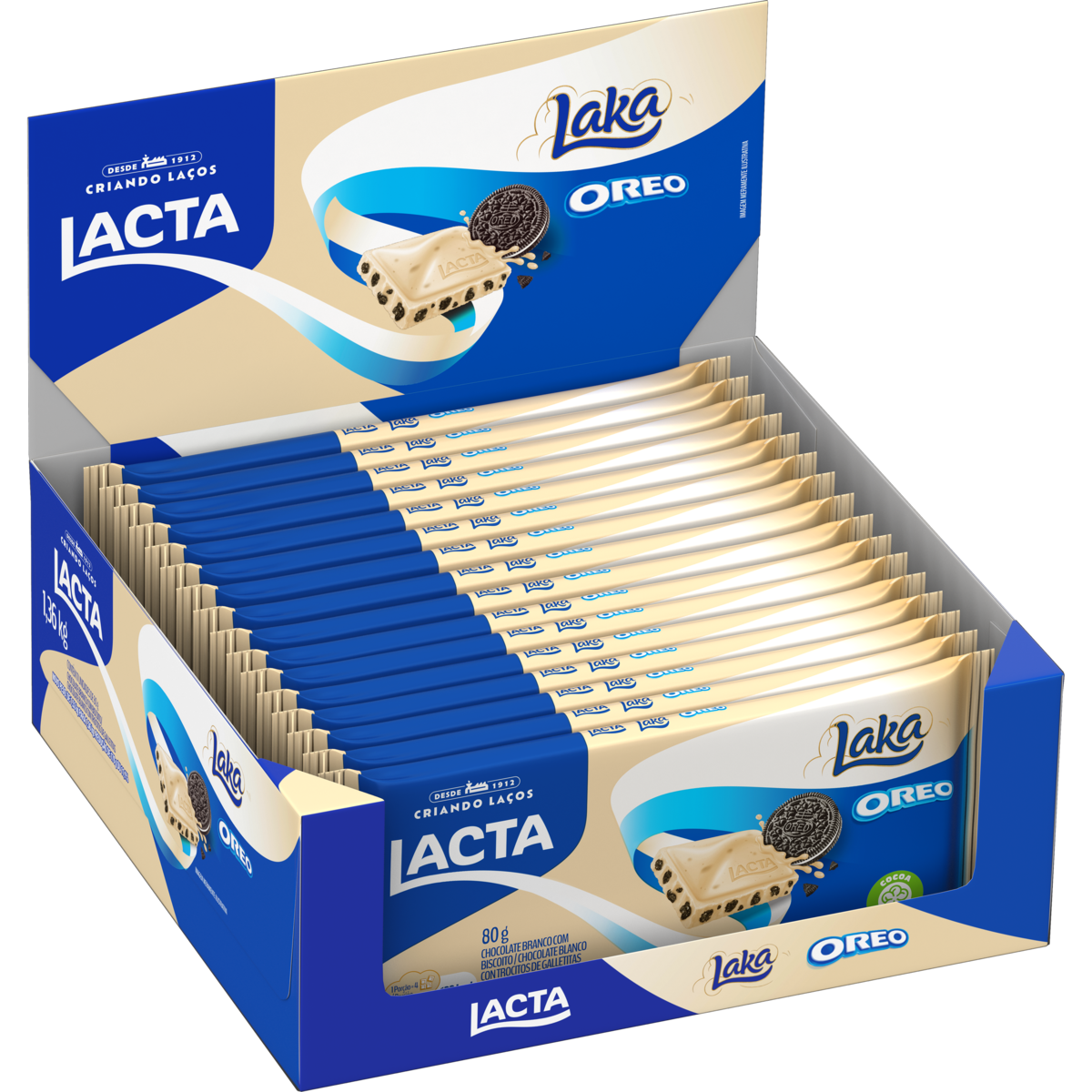 Barra Chocolate Lacta 80g