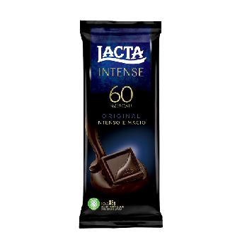 Barra Chocolate Lacta Intense 85g