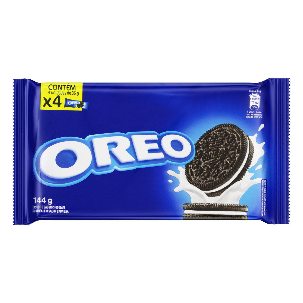 Biscoito Recheado Oreo 144g
