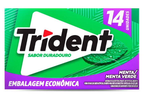 Chiclete Trident Preto 25,2g