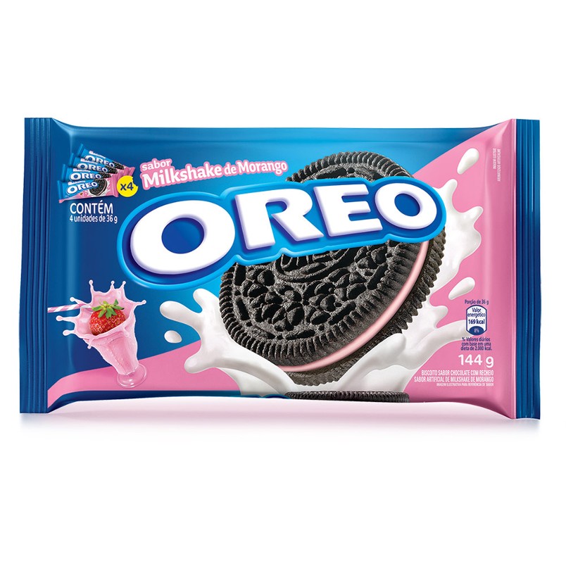 Biscoito Recheado Oreo 144g