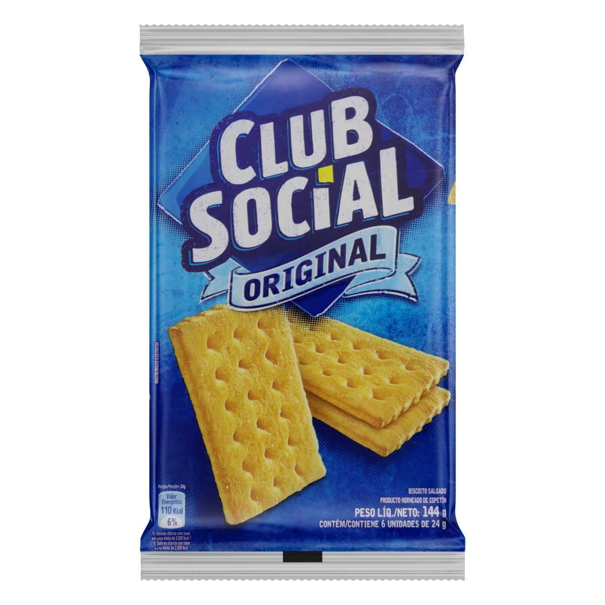 Biscoito Club Social 144g