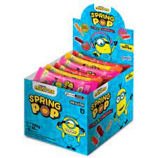 Pirulito Push Pop Minions 12g