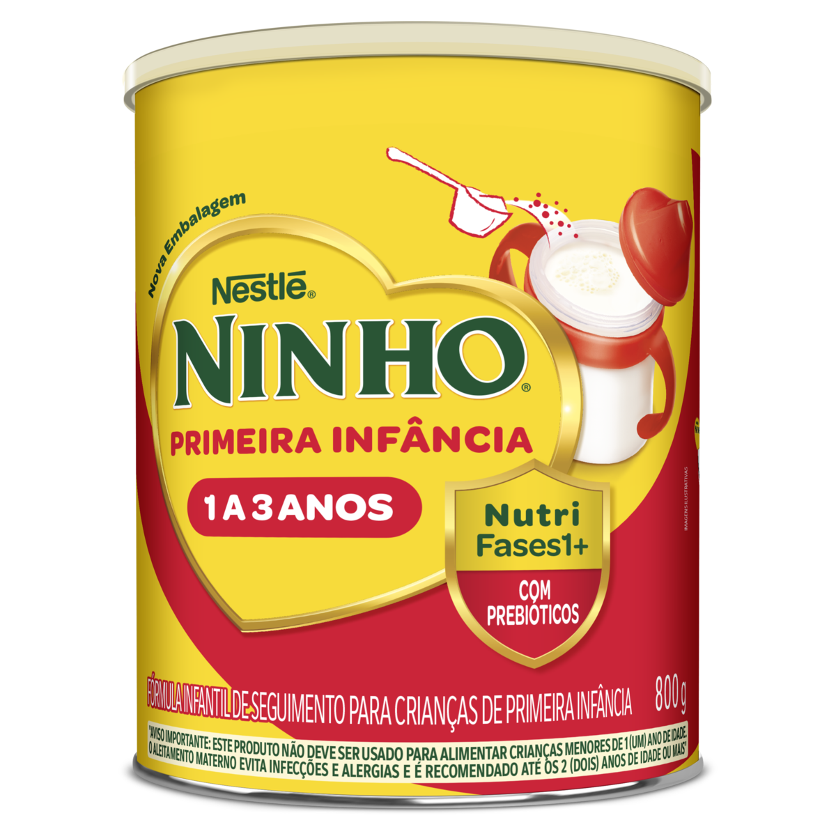 Leite Po Ninho 1+ Lt 800g