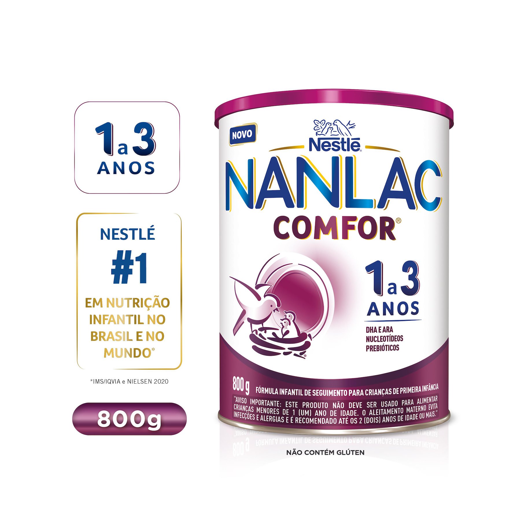 Formula Inf Nan Comfor 3 Nestle 800g