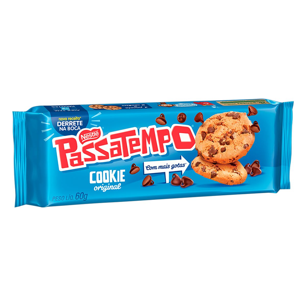 Biscoito Cookies Passatempo 60g