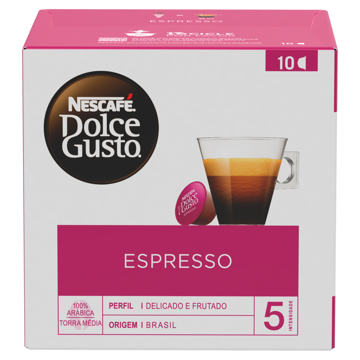 Capsulas Cafe Nescafe Dolce Gusto 60g C/10