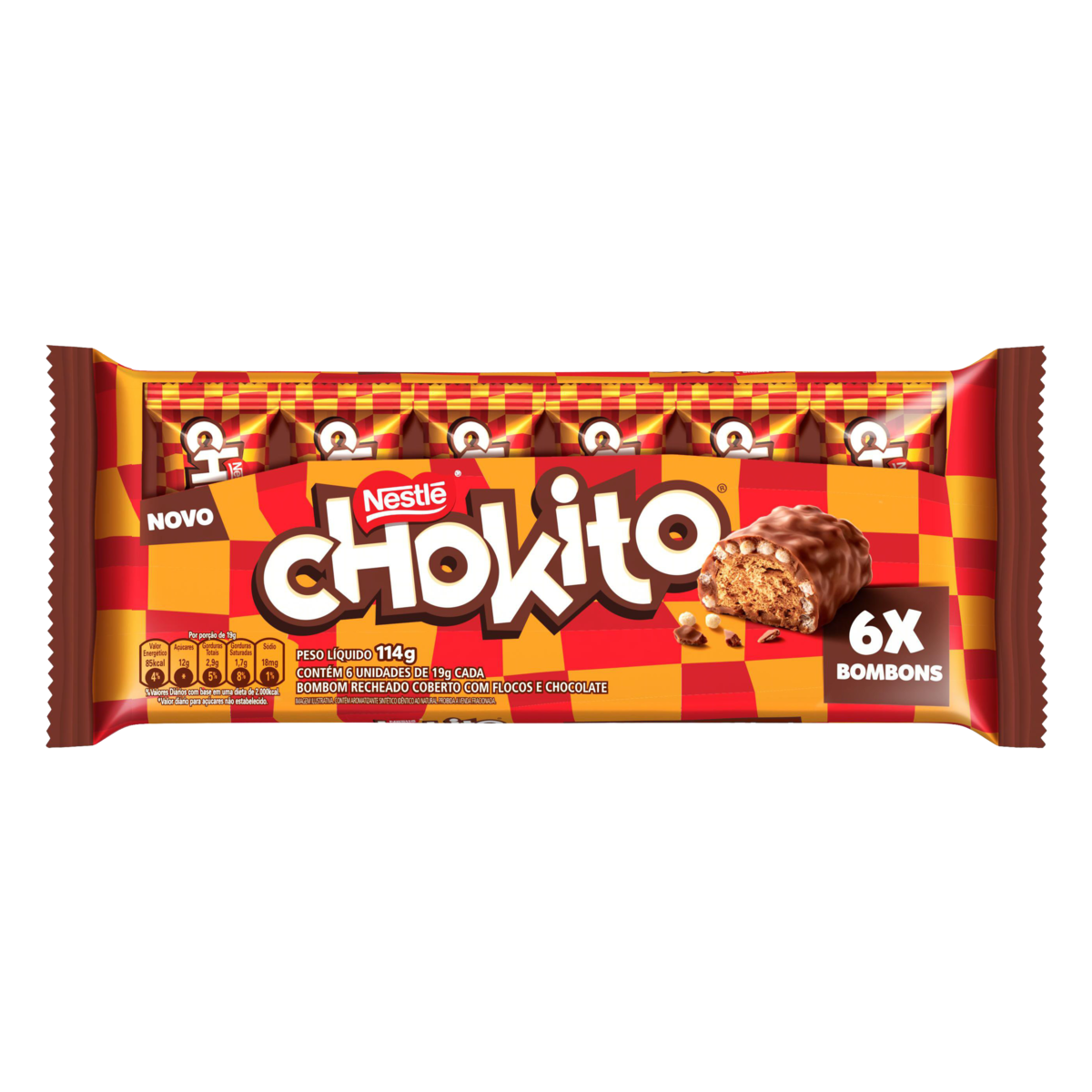 Choc Flowpack Chokitto 114g