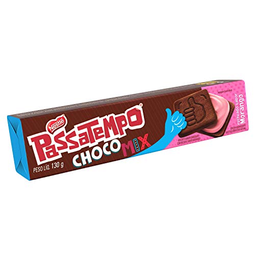Biscoito Recheado Passatempo 130g