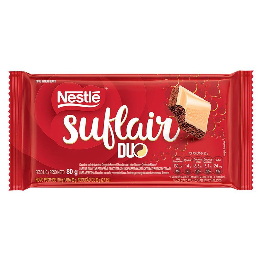 Barra Choc Nestle Suflair 80g