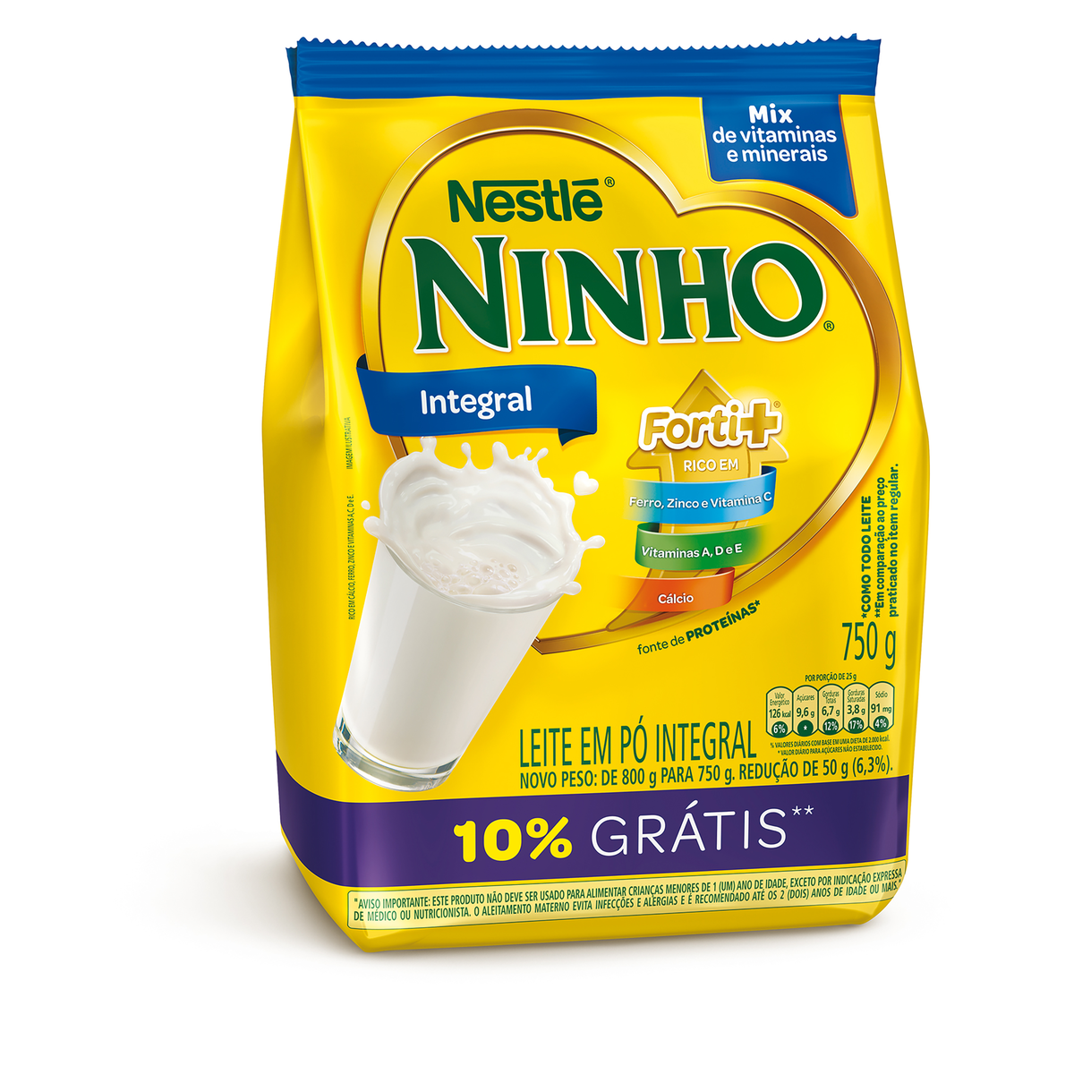 Leite Po Ninho Sc 750g