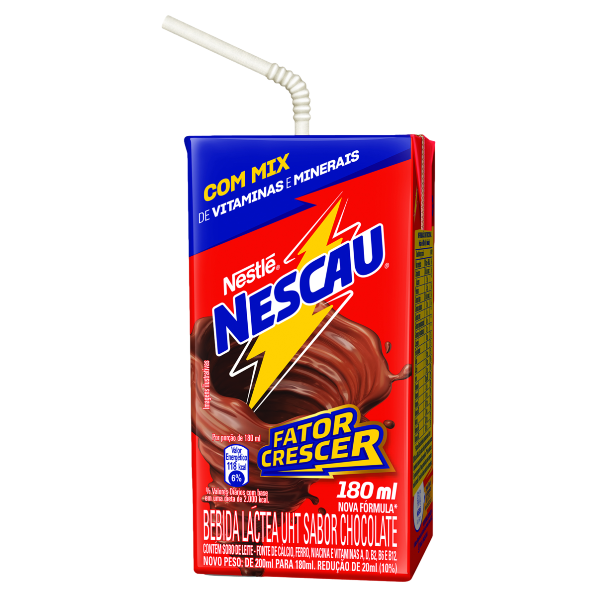 Achocolatado Liquido Tp Nescau 180ml