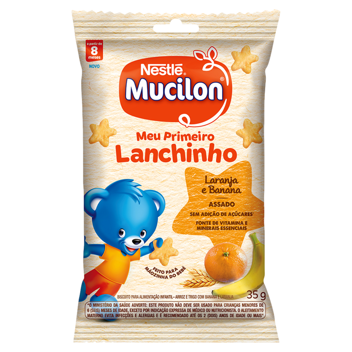 Biscoito Snack Mucilon 35g