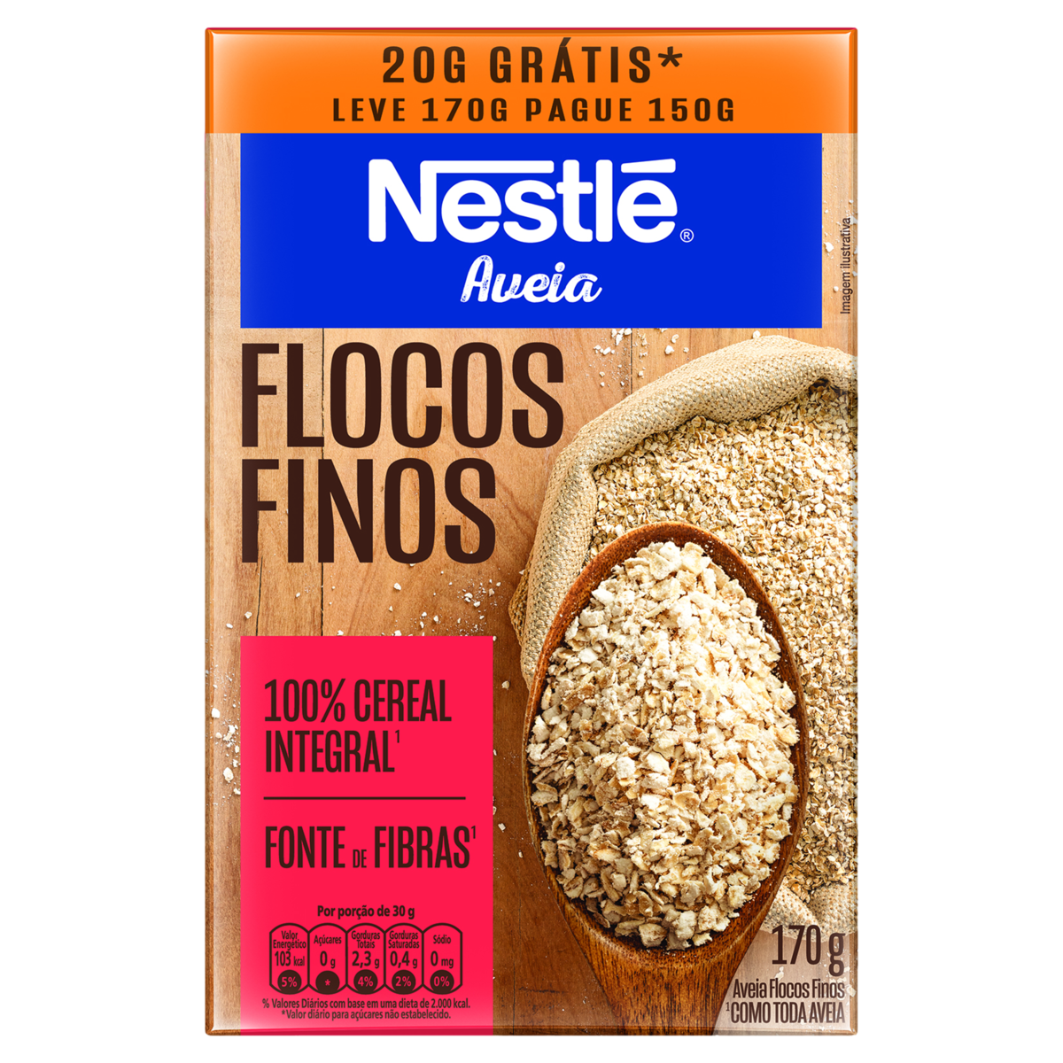 Aveia Nestle Tp 170g
