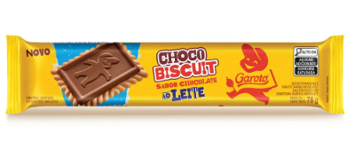 Biscoito Chocobiscuito Garoto 78g