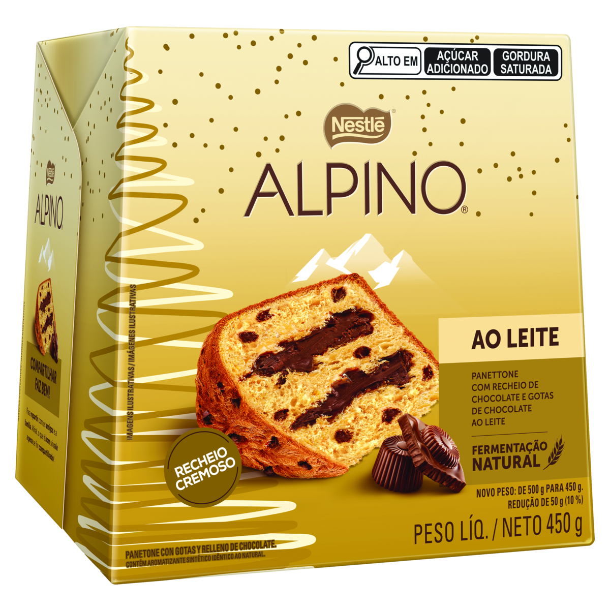 Panettone Alpino Nestle 450g