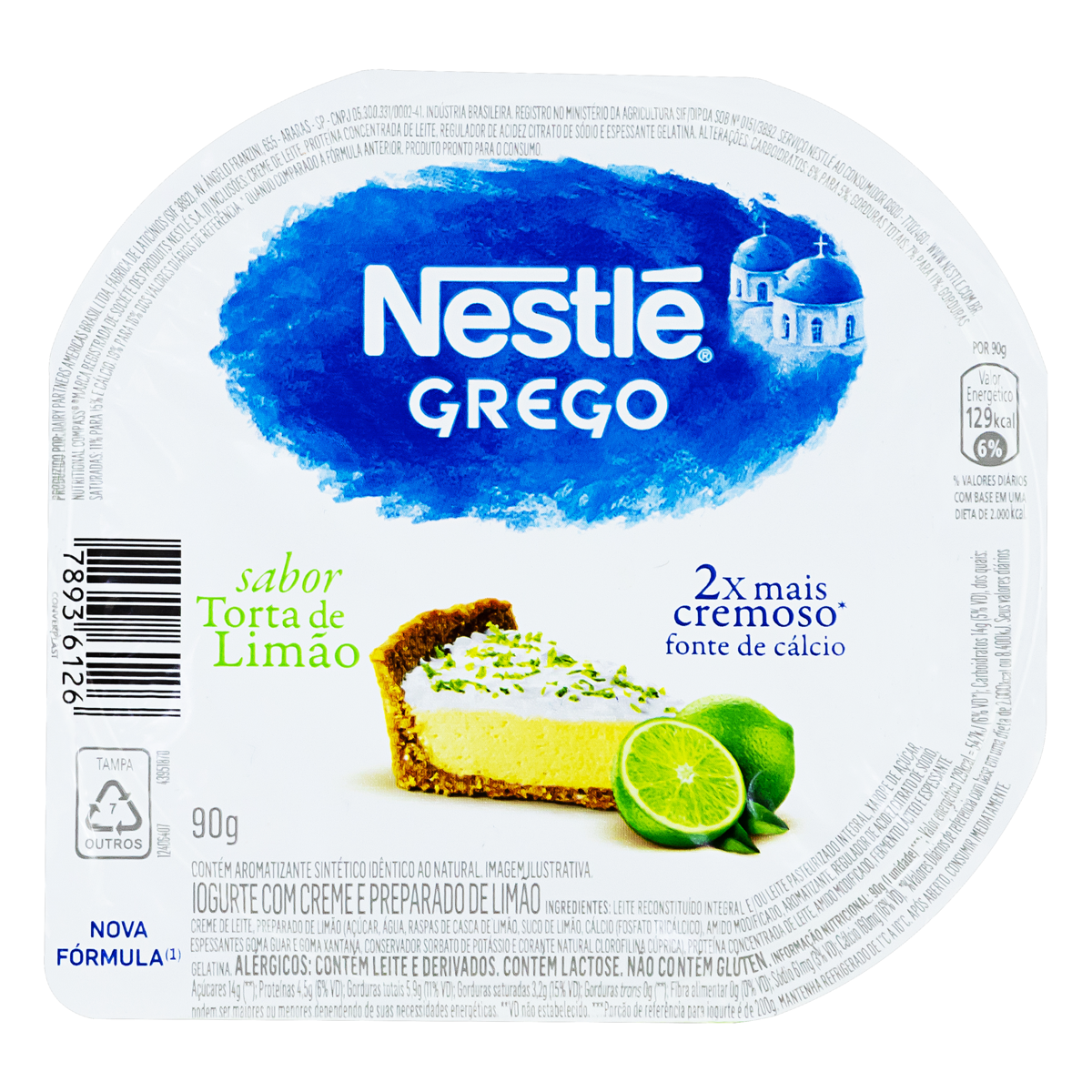 Iogurte Grego Calda Nestle Pt 90g