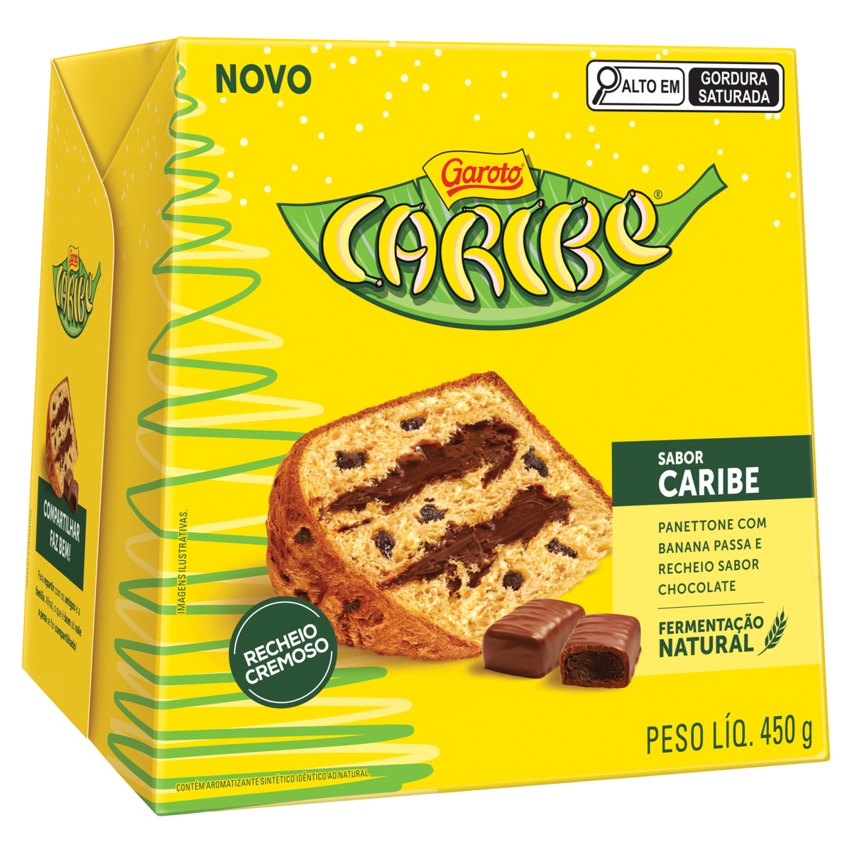 Panettone Caribe Nestle 450g