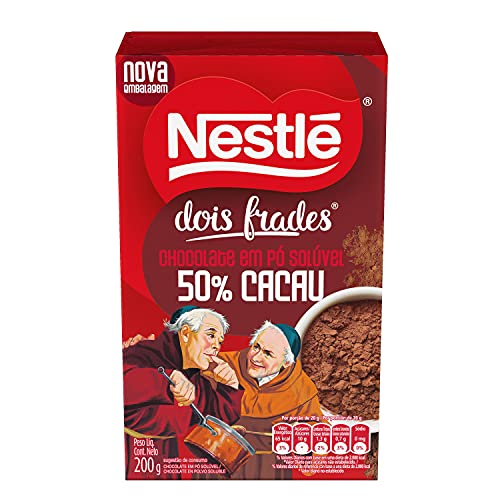 Chocolate Po 50% Dois Frades Nestle 200g